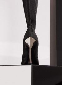 BLACK MESH FANG 95 BOOTS