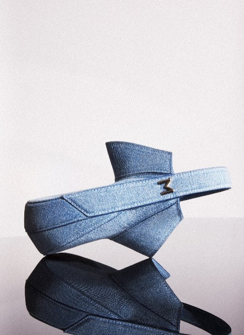 BLUE MINI DENIM SPIRAL CURVE 02