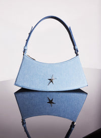 BLUE DENIM ZENITH BAG