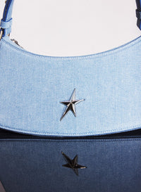BLUE DENIM ZENITH BAG