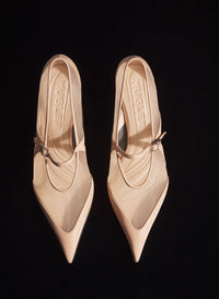 BLACK MESH FANG 55 BALLERINA