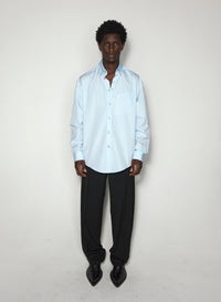 OXFORD BLUE POPLIN SHIRT