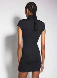 BLACK STAR MINI DRESS