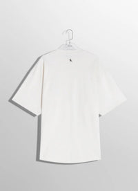 BLACK OVERSIZED PIERCED T-SHIRT