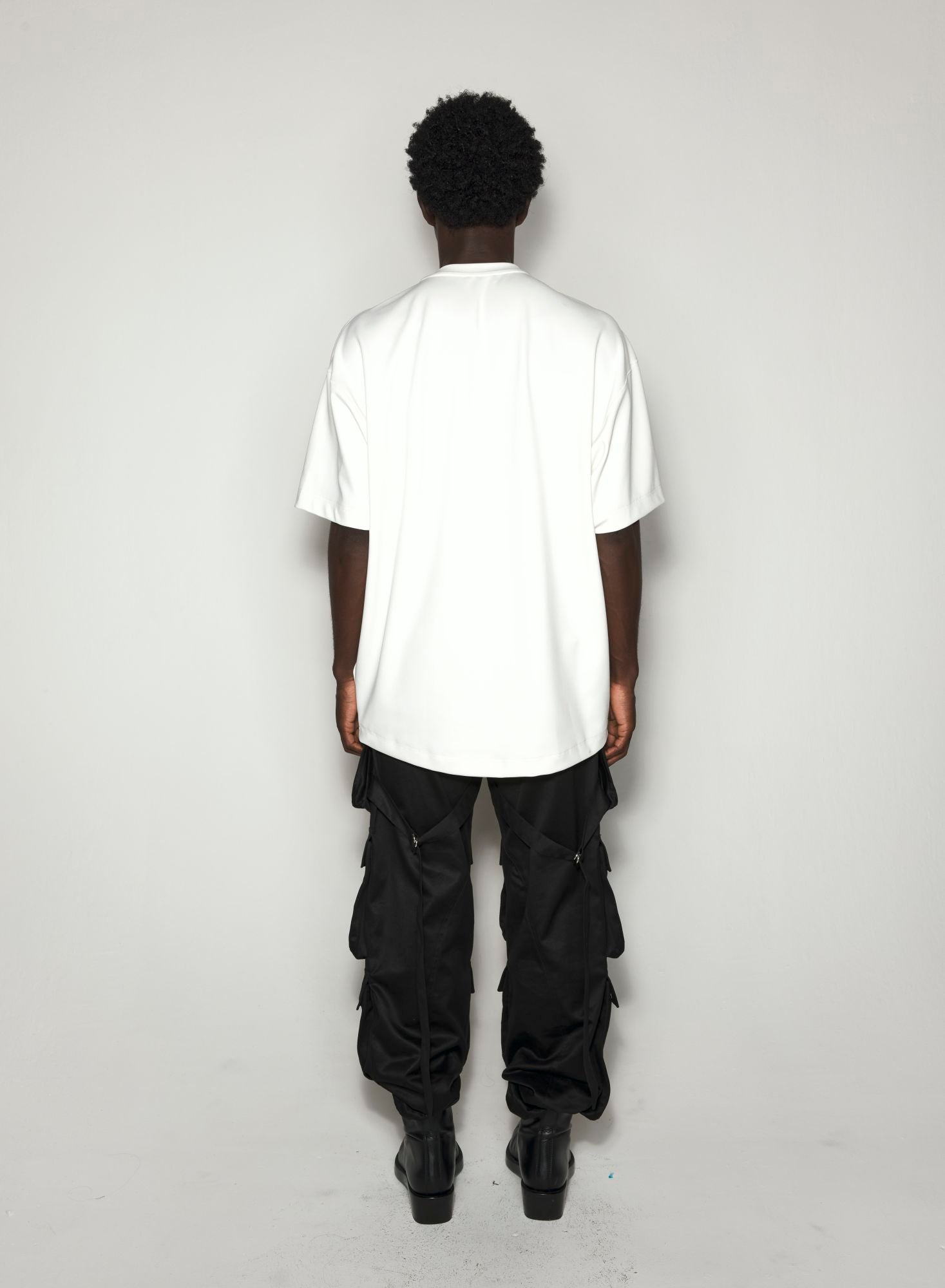 WHITE STAR OVERSIZED T-SHIRT