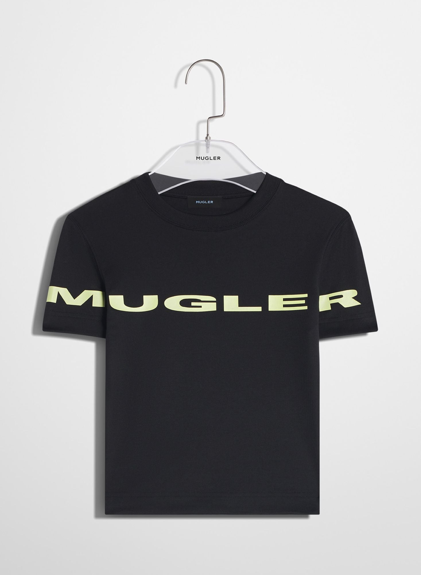 BLACK MUGLER LOGO T-SHIRT