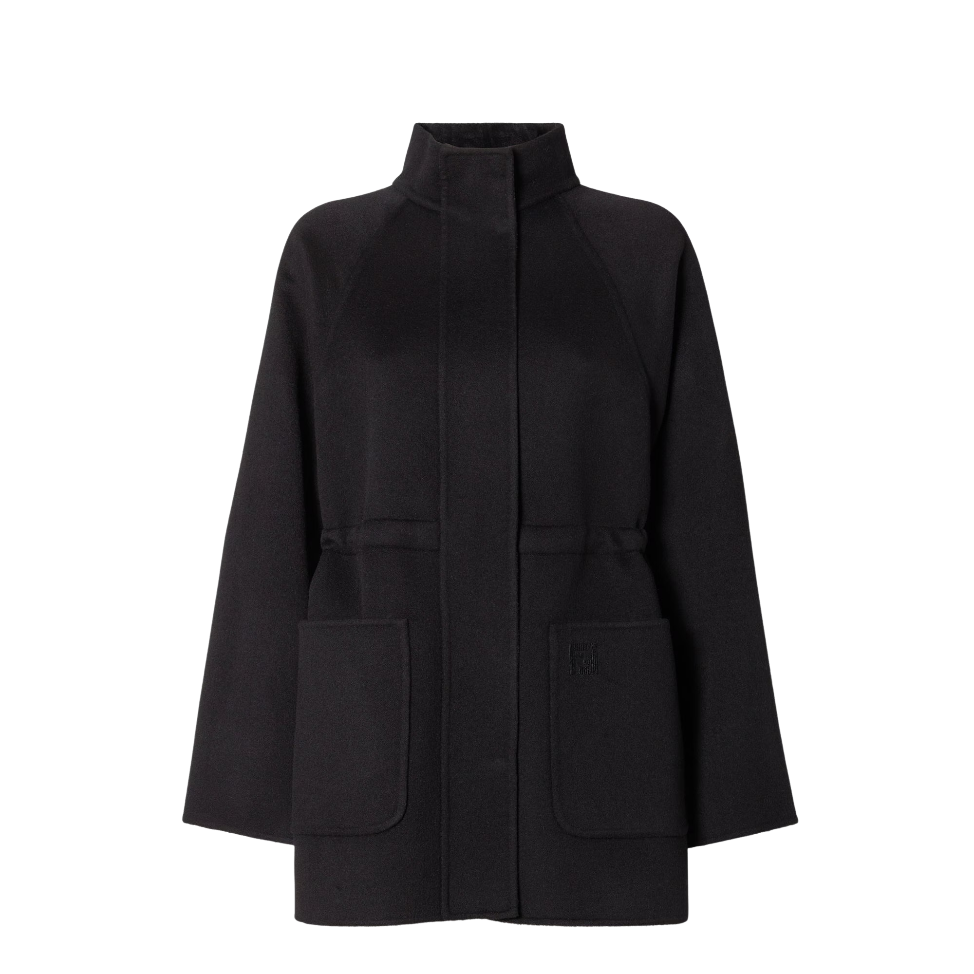 Veste en laine double FF - Noir