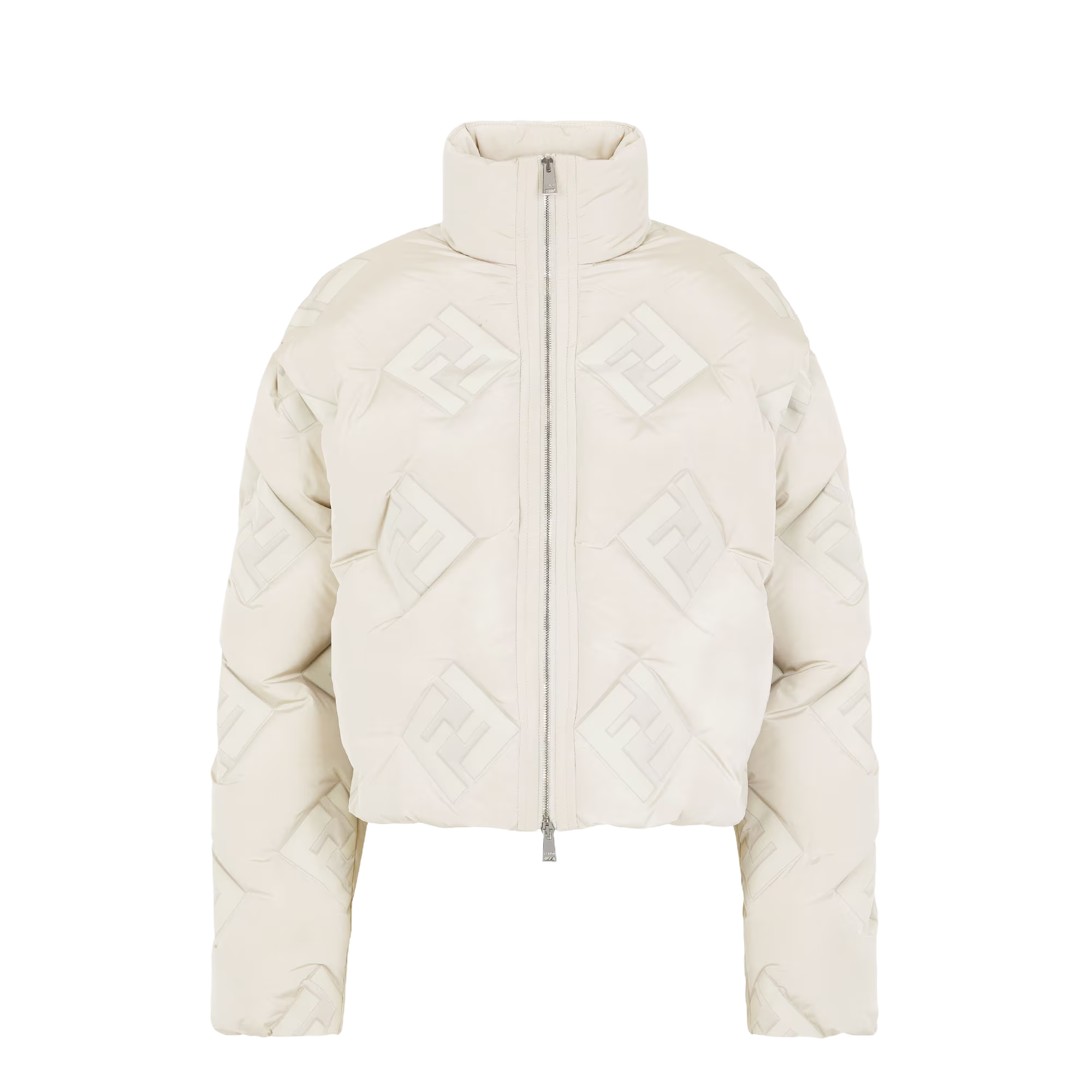 Doudoune en tissu technique FF - Blanc