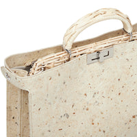 Peekaboo ISeeU Medium Kengo Kuma x Fendi - White