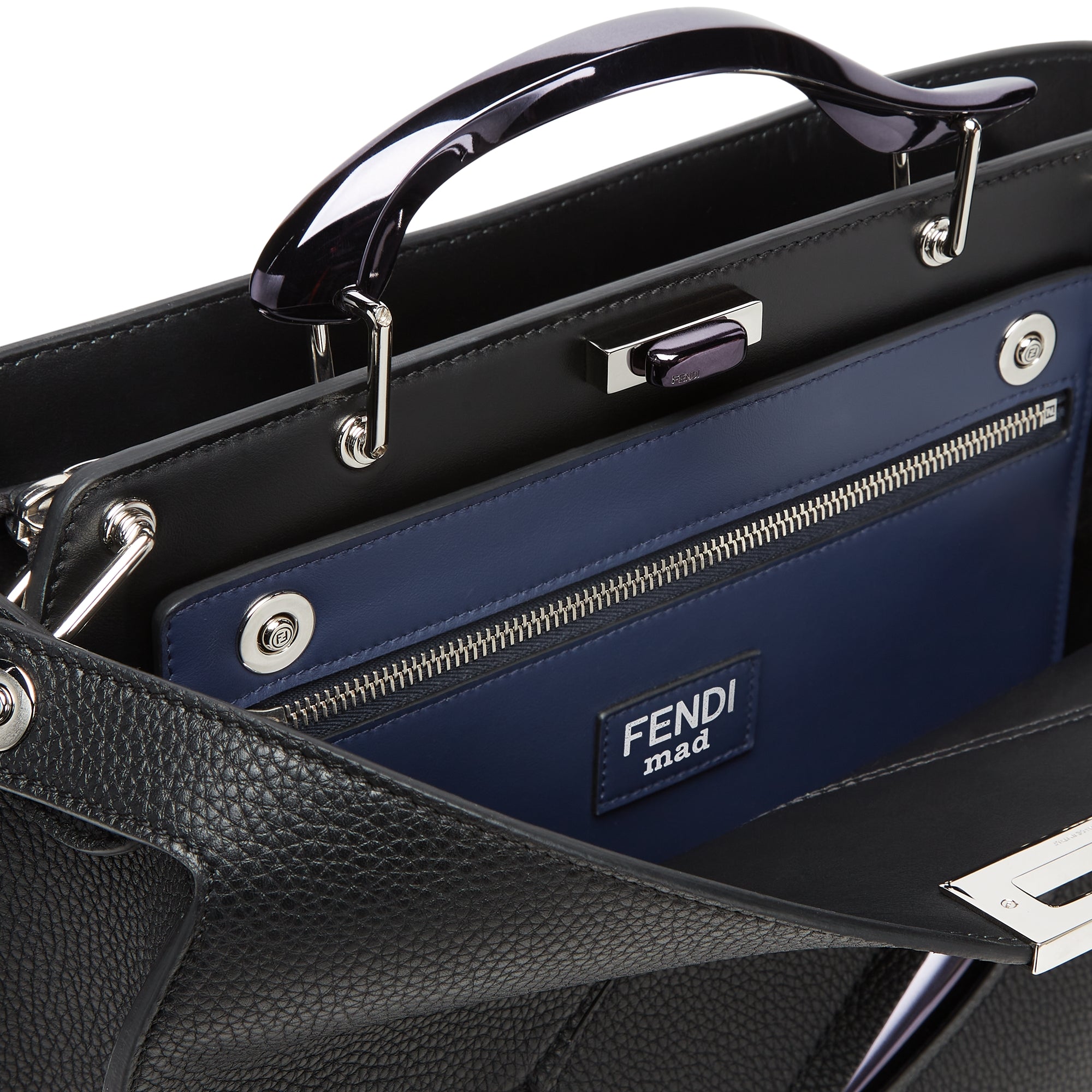 Peekaboo ISeeU Medium MAD x Fendi - Noir