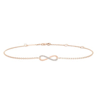 Bracelet Infinity en or