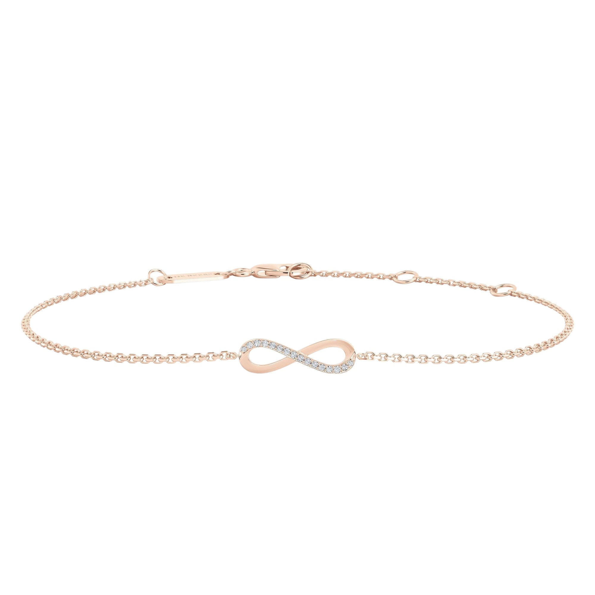 Bracelet Infinity en or