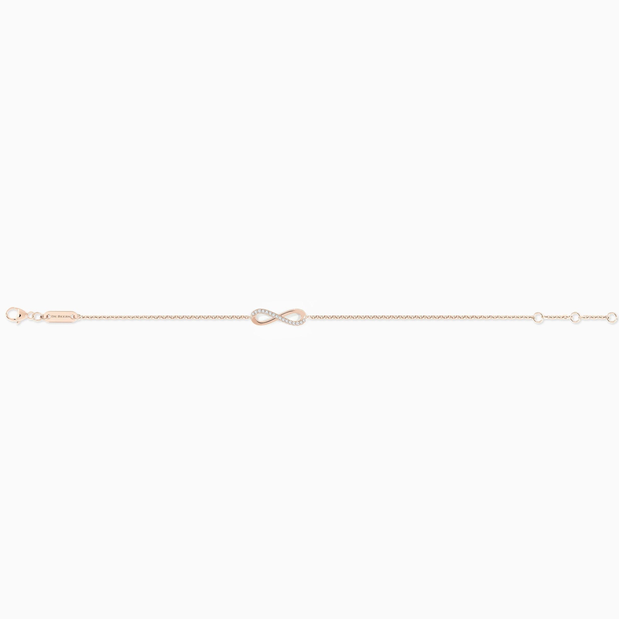 Bracelet Infinity en or