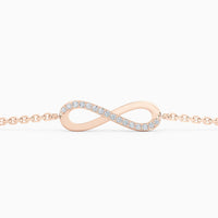 Bracelet Infinity en or