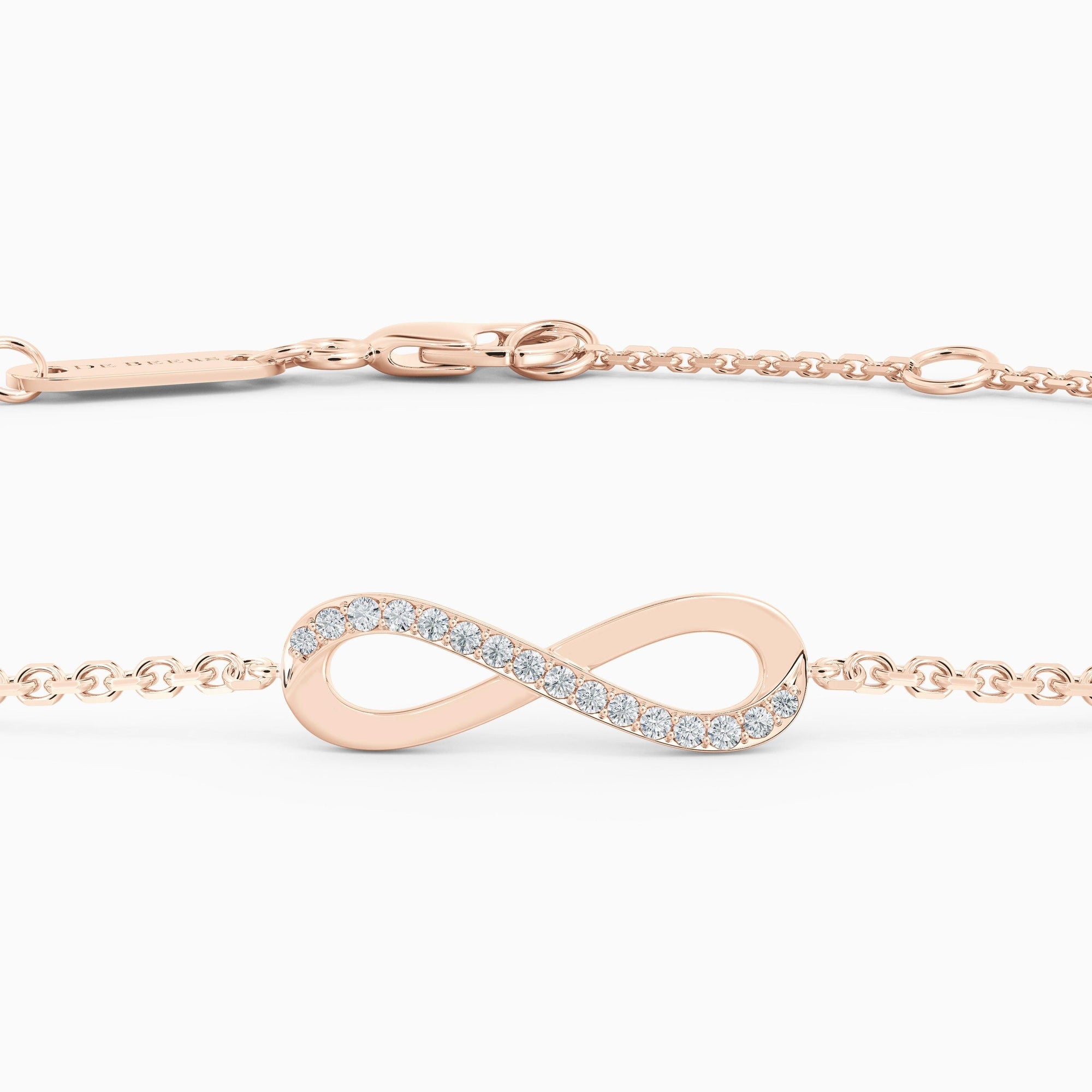 Bracelet Infinity en or