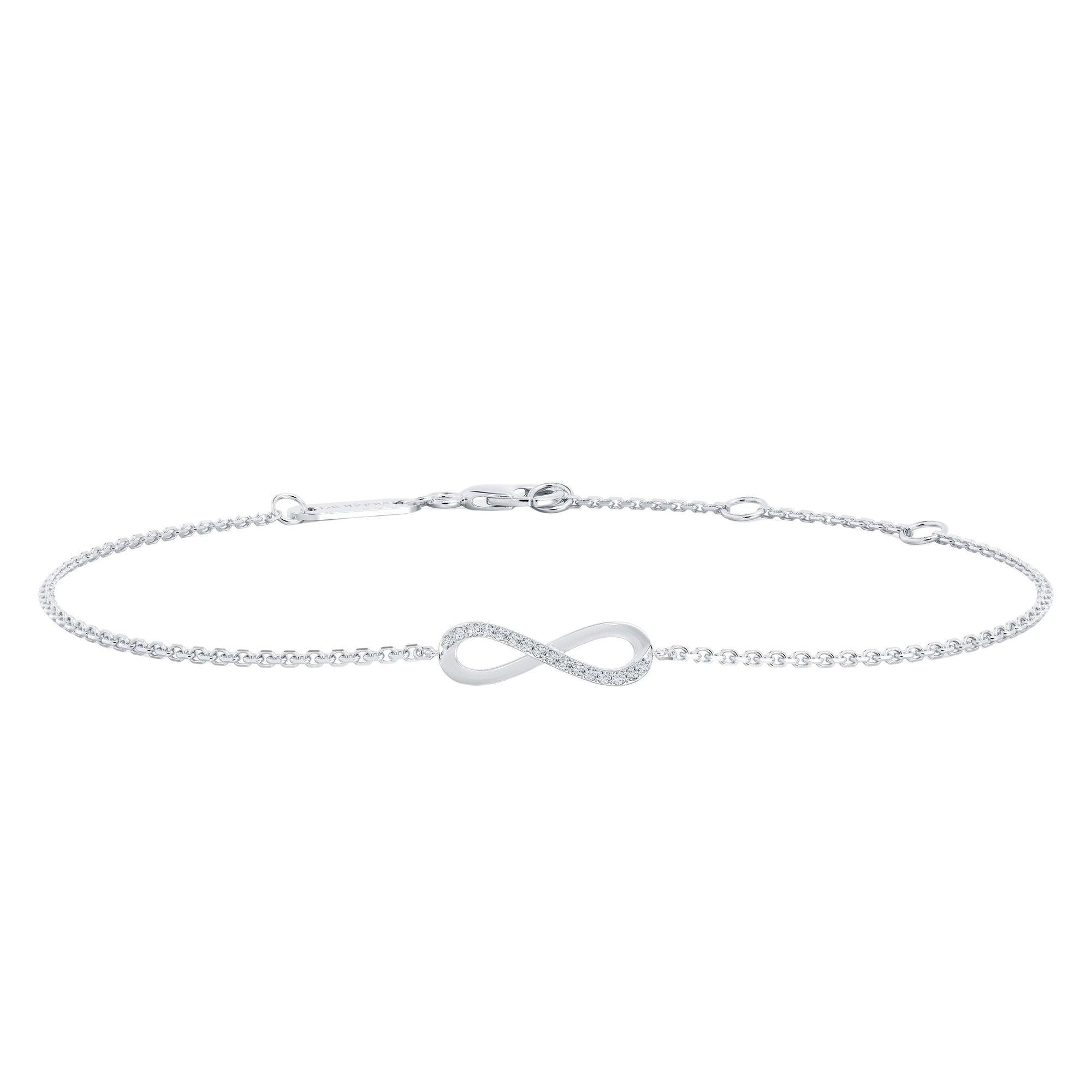 Bracelet Infinity en or