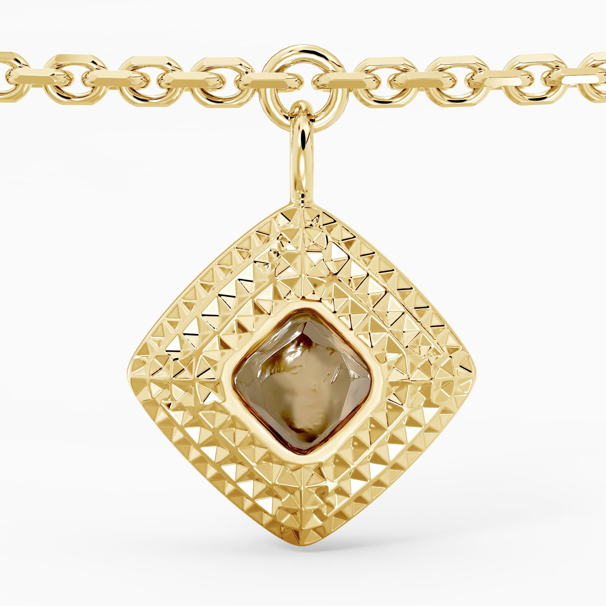 Bracelet Talisman breloque en or