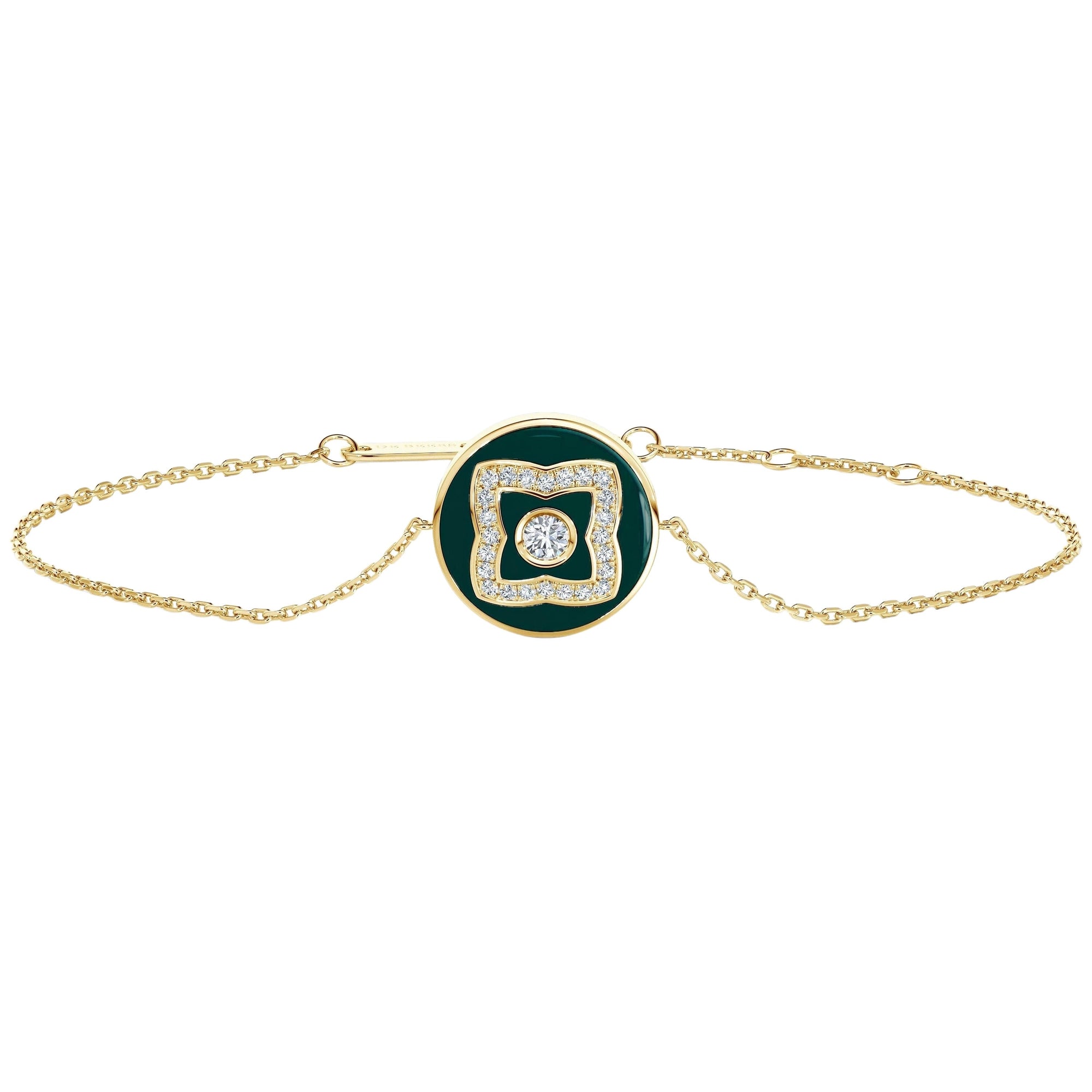 Bracelet Lotus émail