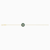 Bracelet Lotus émail