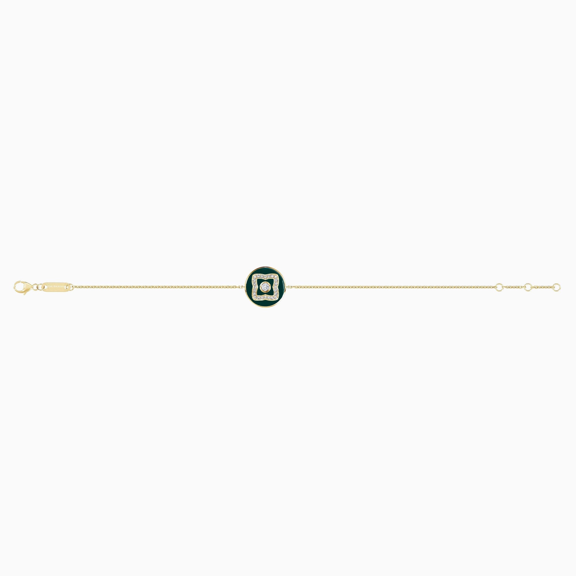 Bracelet Lotus émail