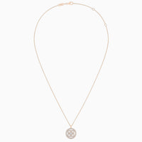 Pendentif Lotus nacré en or