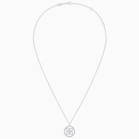 Pendentif Lotus avec diamant en or
