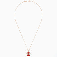 Pendentif Lotus émail