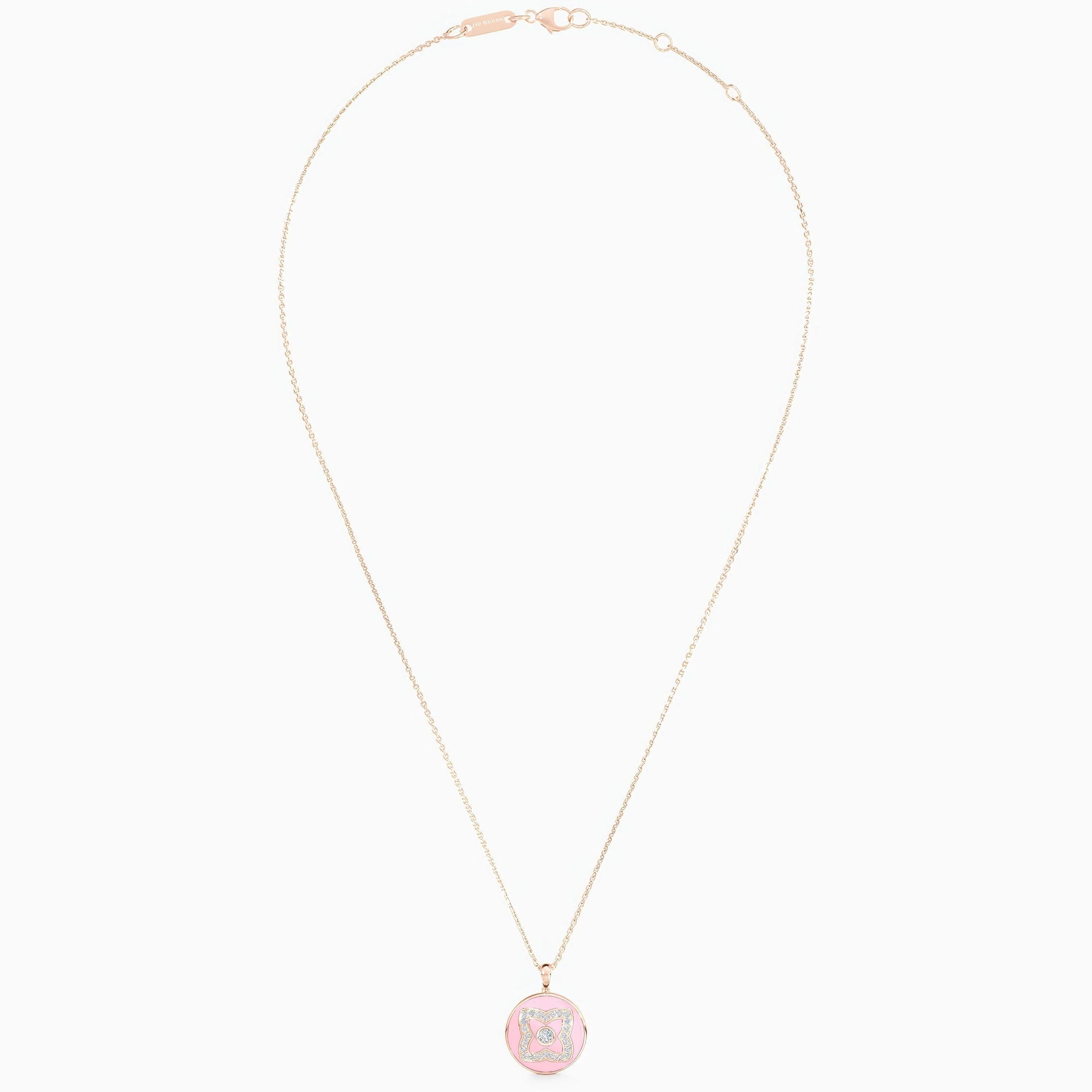 Pendentif Lotus émail