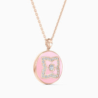 Pendentif Lotus émail