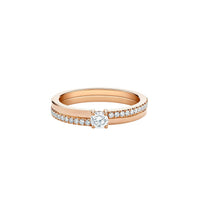 Bague The promise avec diamant rond brillant
