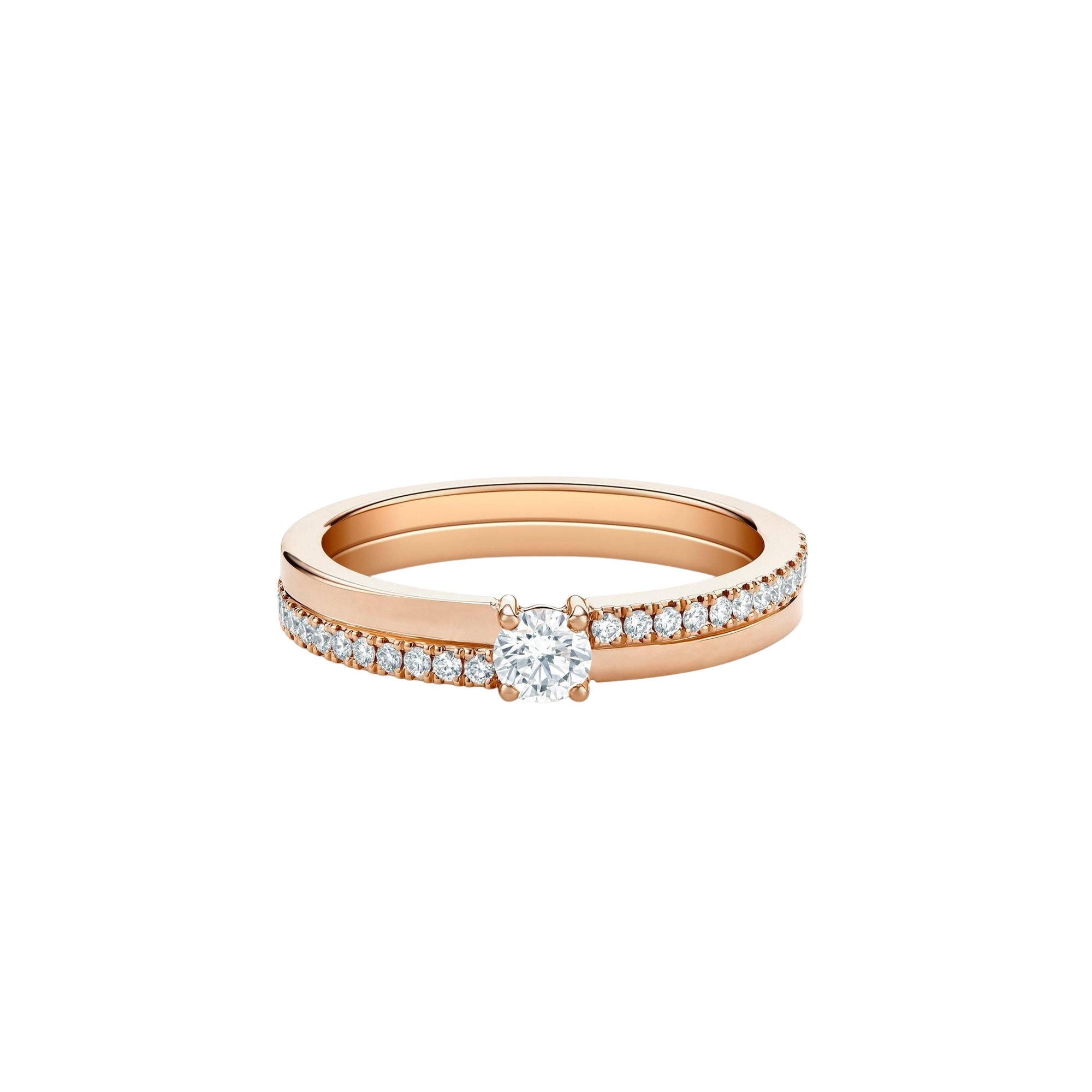 Bague The promise avec diamant rond brillant