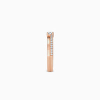Bague The promise avec diamant rond brillant