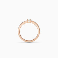 Bague The promise avec diamant rond brillant