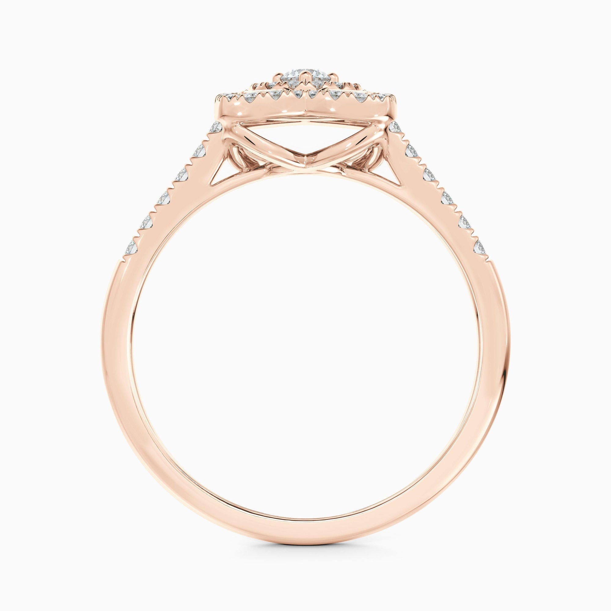 Bague Lotus nacré en or