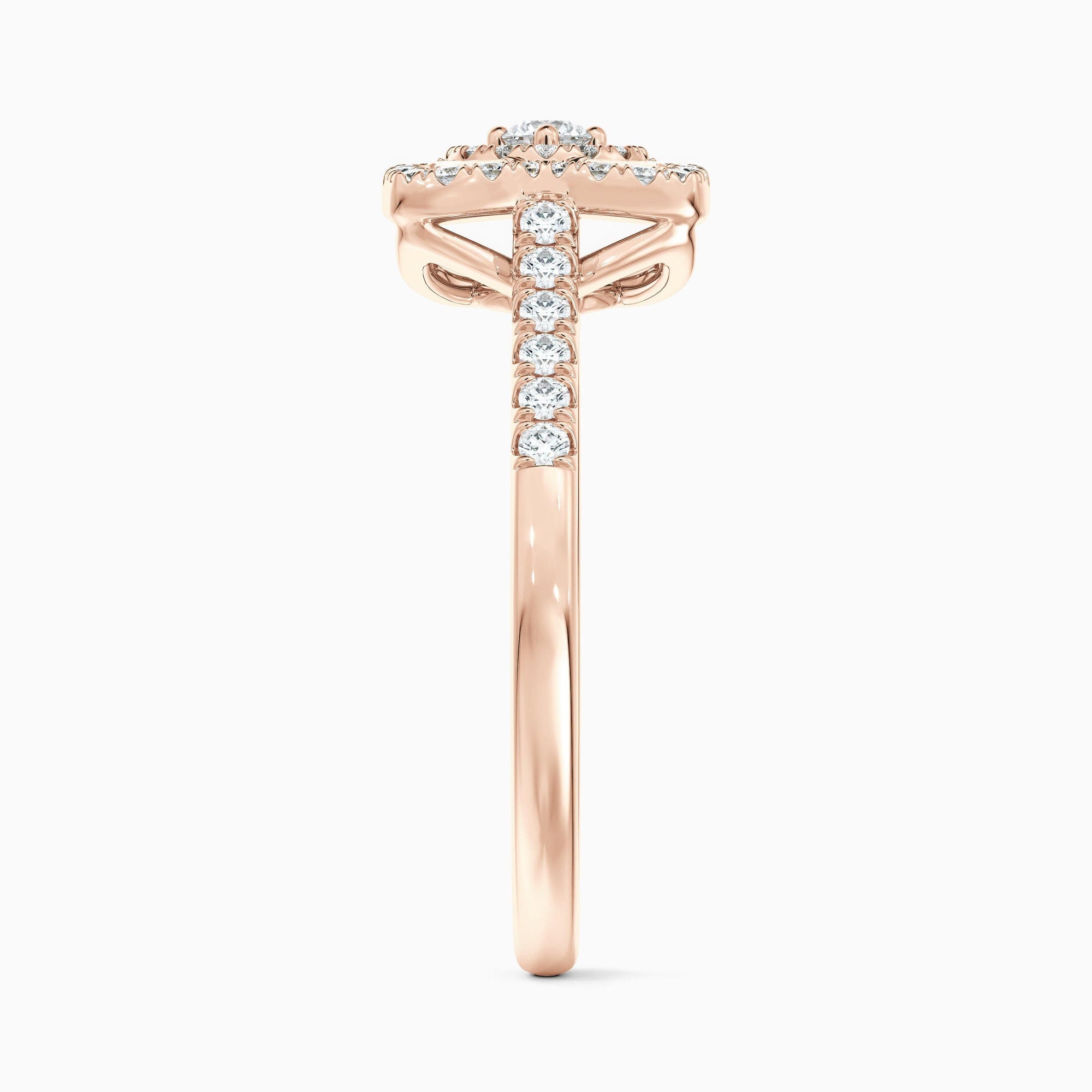 Bague Lotus nacré en or