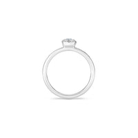 Bague Talisman avec diamant rond brillant en or