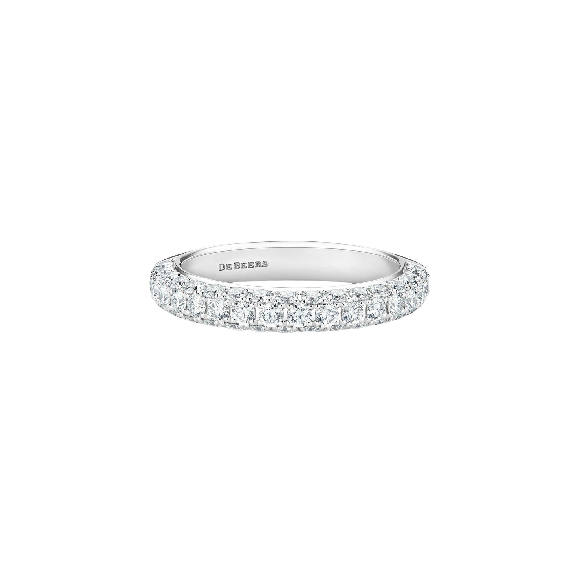 Bague Aura avec diamant à griffes