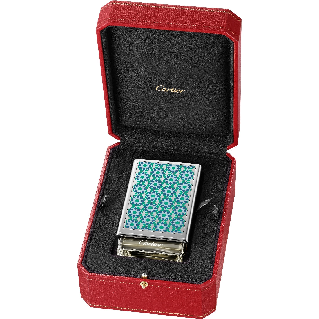 Coffret de Parfums Les Nécessaires de Cartier Boîtier Mosaïque et Pasha Édition Noire 30ml