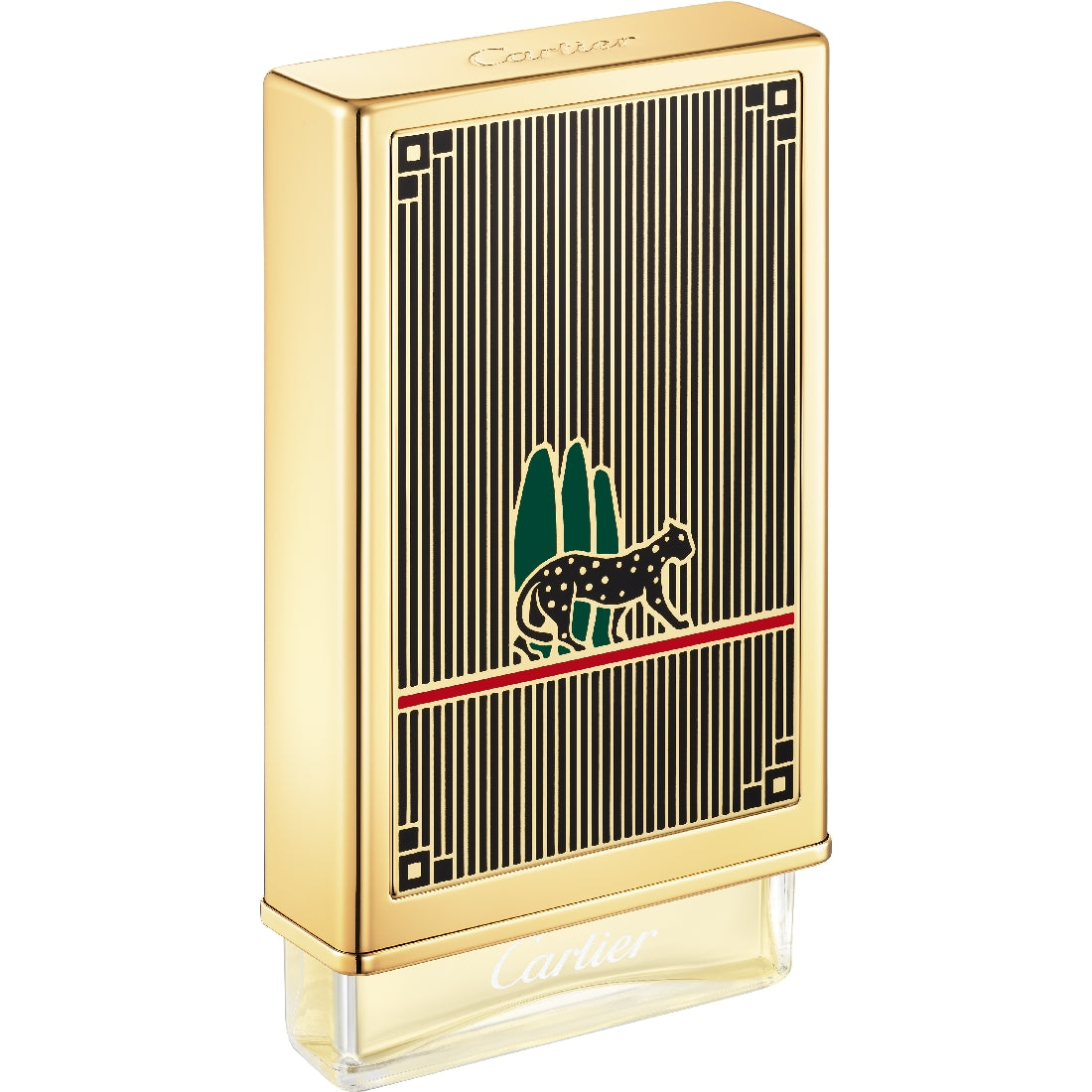 Boîtier Panthère Cyprès Les Nécessaires de Cartier 30ml