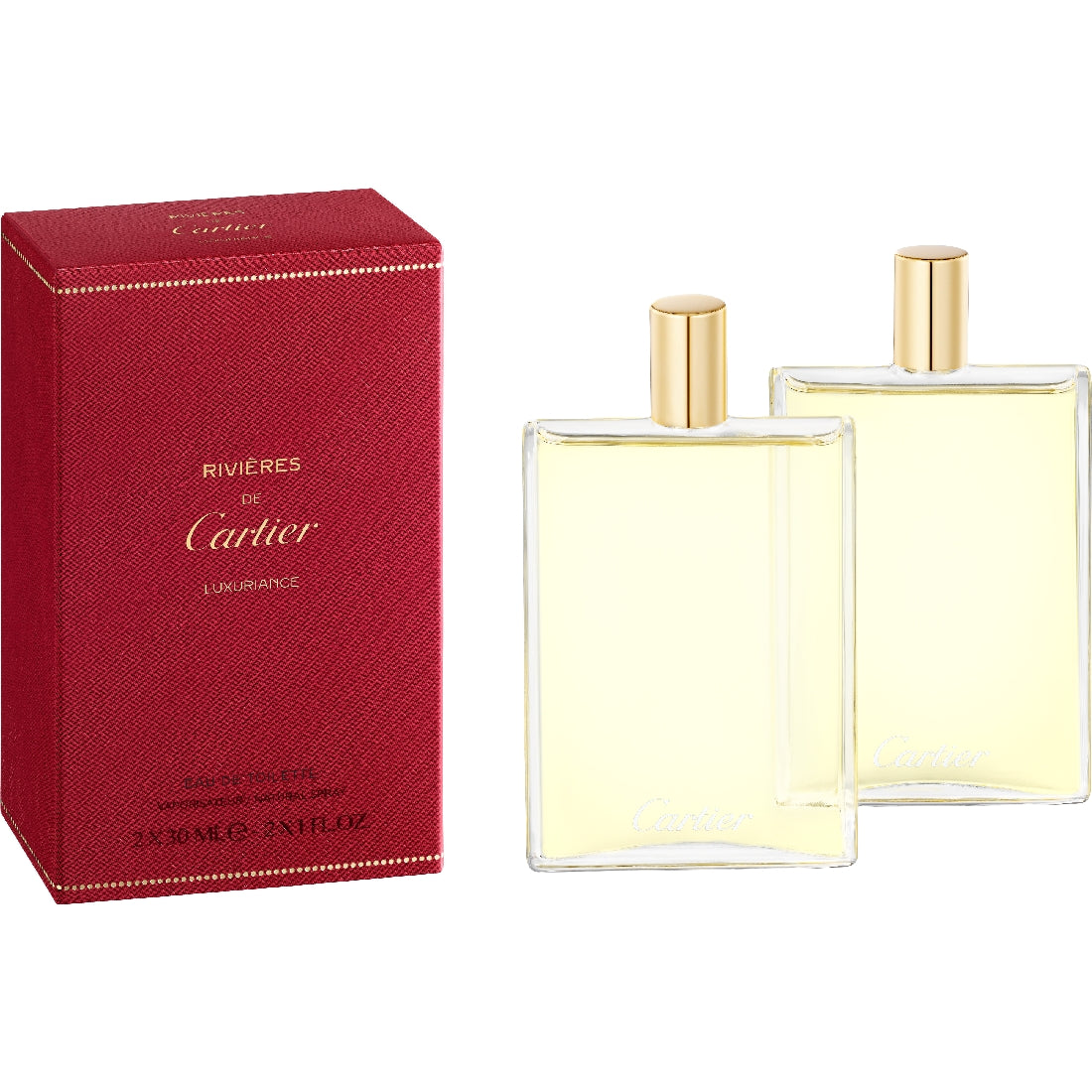 Recharges Eau de Toilette Rivières de Cartier Luxuriance 2x30ml