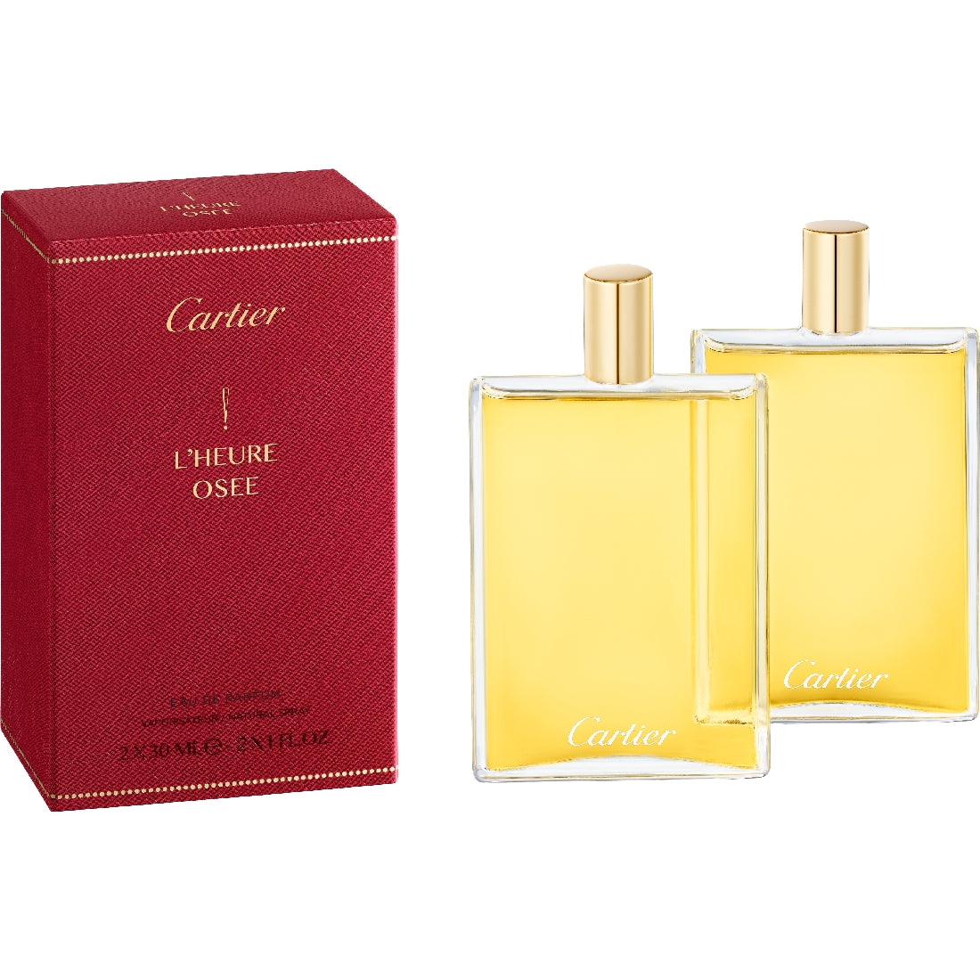Recharges Eau de Parfum Les Heures de Parfum L'Heure Osée 2x30ml