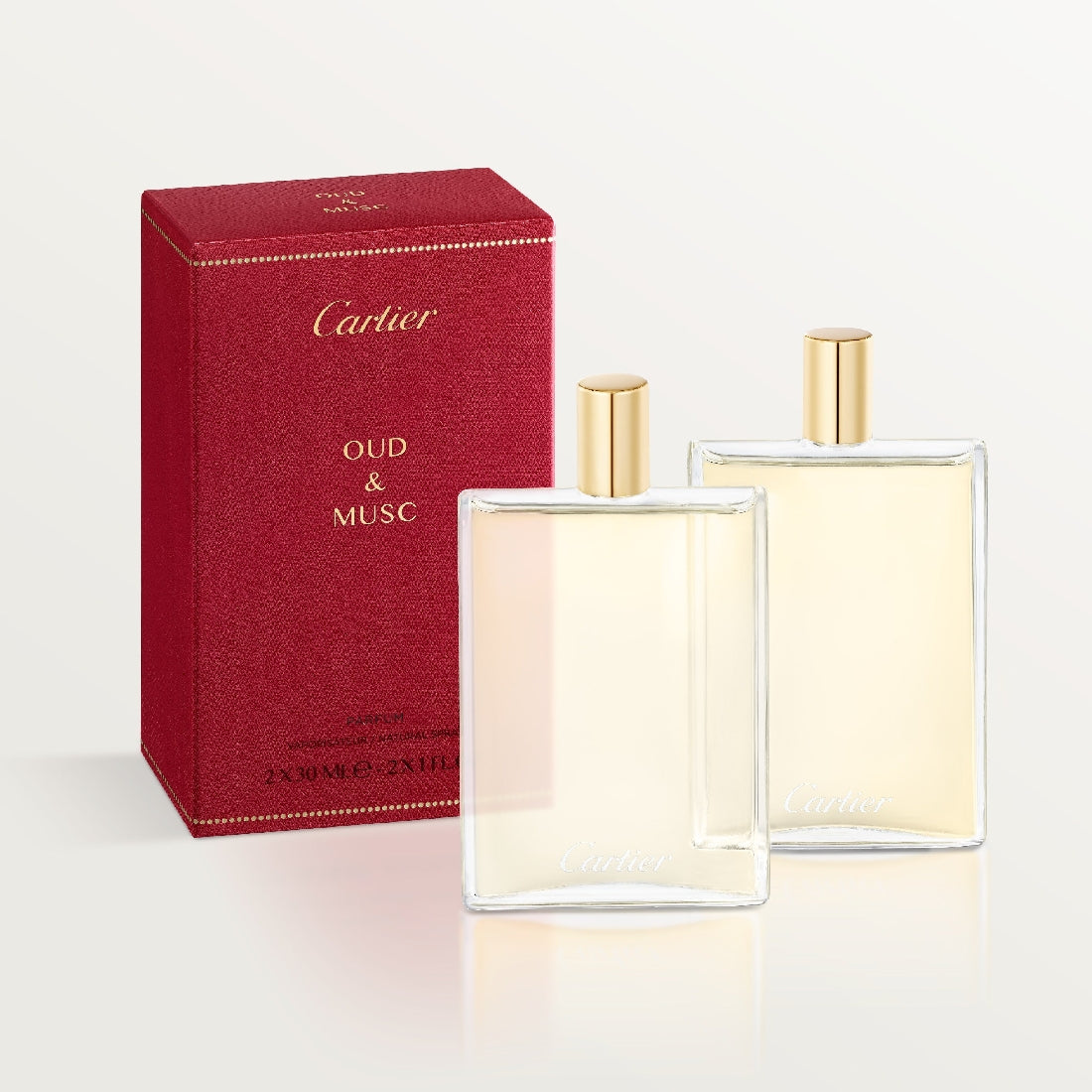 Les Heures Voyageuses Eau de Parfum Oud & Musc Refills 2x30 ml