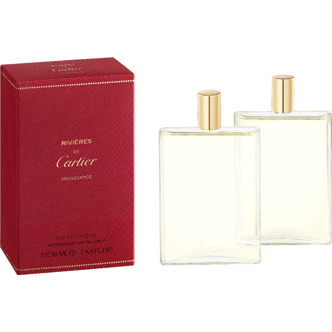 Rivières de Cartier Eau de Toilette Insouciance Refills 2x30 ml