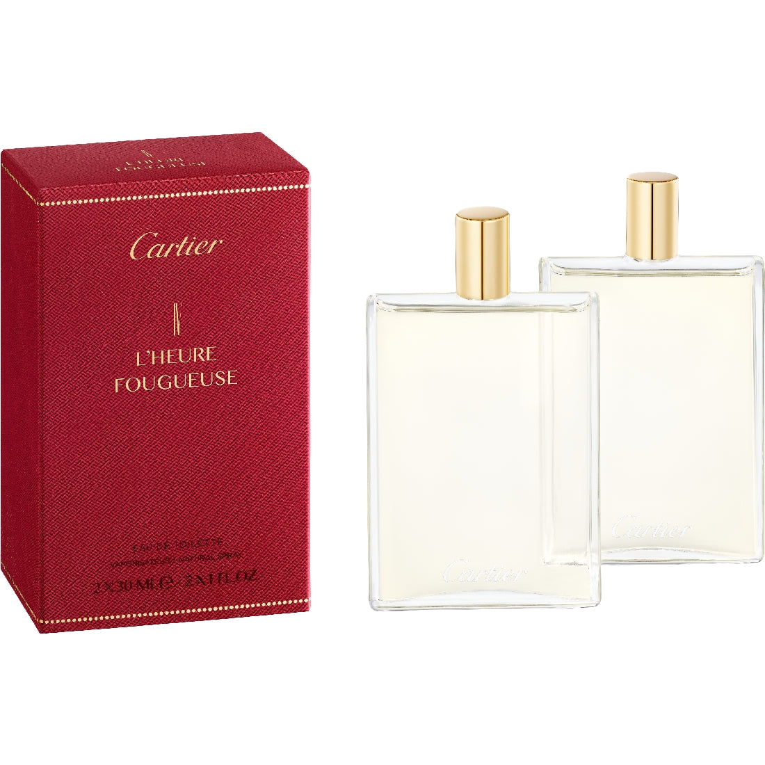 Recharges Eau de Parfum Les Heures de Parfum IV L'Heure Fougueuse 2x30ml